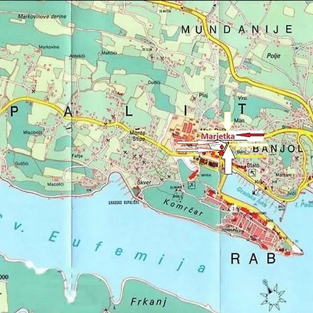 Mile Ferienhaus-excellent Location Close To Rab Ferienhaus *